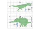 Bilder � fargelegge målene til en dinosaur