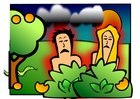 Adam og Eva i dårlig humør