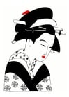 en japansk dame