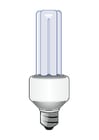 energisparende lampe