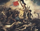 bilder Eugene Delacroix - Friheten leder folket - Den franske revolusjon