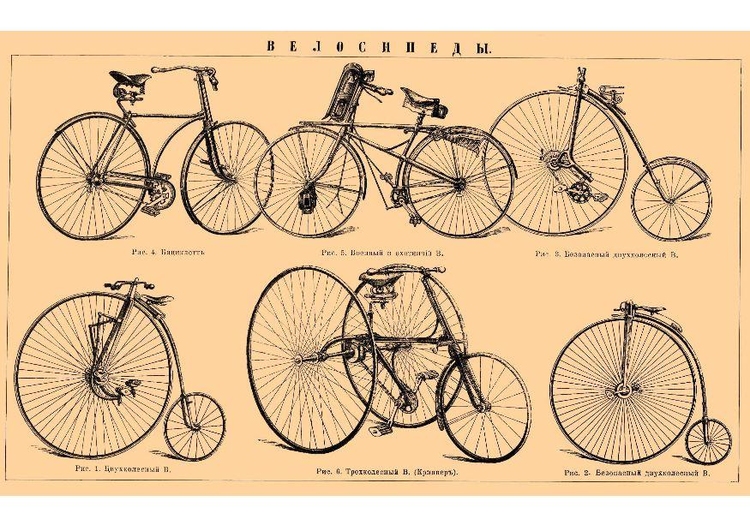 bilde gammeldagse sykler