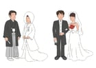 bilder japansk bryllup
