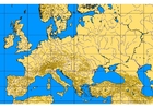 bilder kart over Europas berg og floder