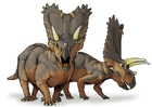 bilder Pentaceratops dinosaur