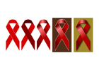 bilder rødt bånd verdens HIV-dag