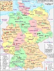 bilder Tyskland - politisk kart 2007