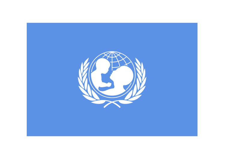 bilde UNICEF-flagget
