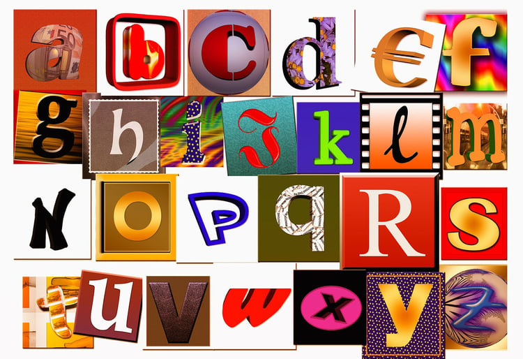 Foto alfabet