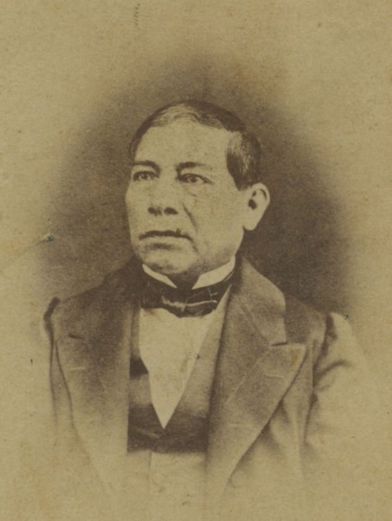 Foto Benito JuÃ¡rez - ca. 1868