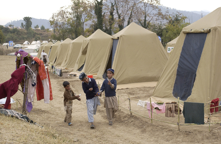 Foto flyktningleir - Pakistan