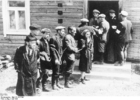 Fotografier Litauen - jøder som arresteres