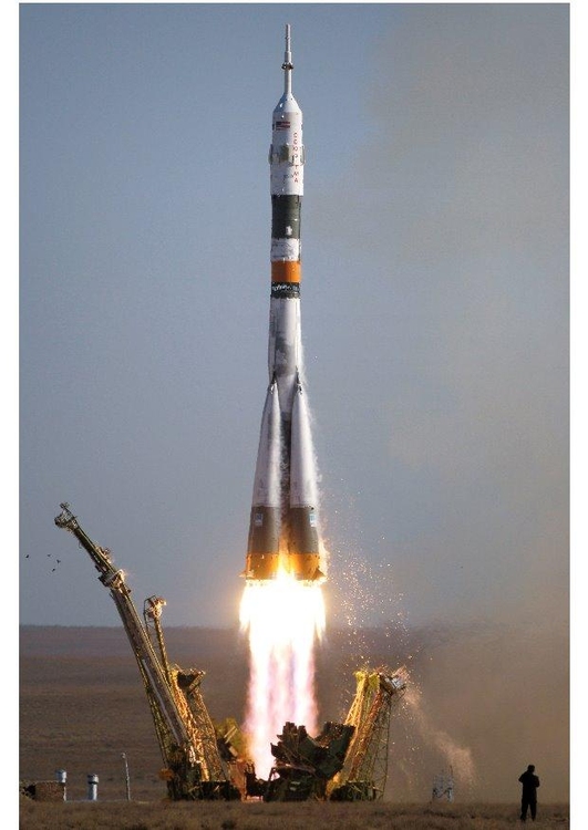 Foto oppskyting av rakett