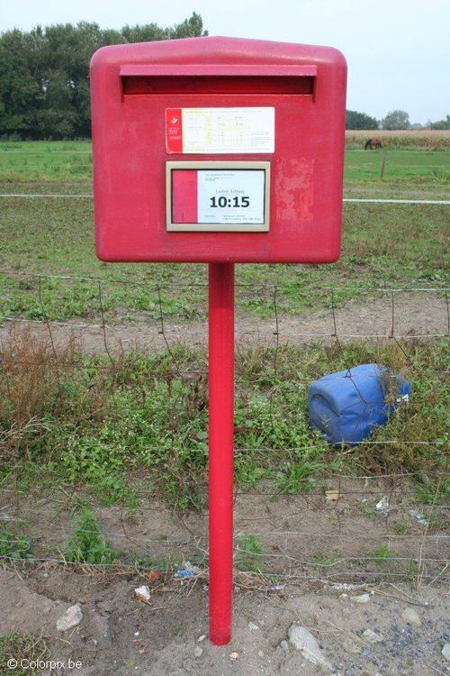 postkasse i Belgia