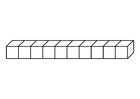 Bilde å fargelegge 10 cm3