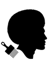 Bilder � fargelegge afrikansk hårfrisyre for menn