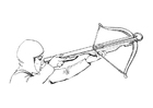 Bilder � fargelegge armbrøst