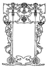 Art Nouveau ramme