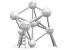Bilder � fargelegge Atomium - Belgia