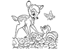 Bilder � fargelegge Bambi