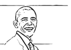Fargeleggingsbilde barack obama