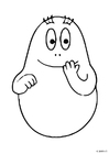 Bilder � fargelegge Barbapappa - gutt