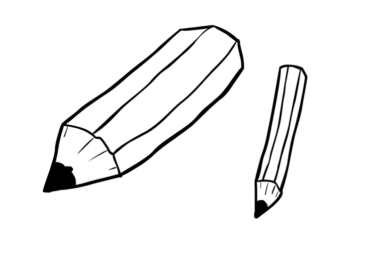 Bilde å fargelegge blyant (2)