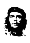 Bilde å fargelegge Che Guevara