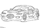 Fargeleggingsbilde chrysler 300
