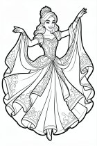 dansende prinsesse