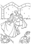 Bilder � fargelegge Den sovende prinsessen
