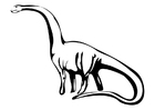 Bilder � fargelegge dinosaur