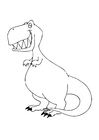 Bilder � fargelegge dinosaur