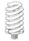 energisparende lyspære