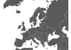 Bilde å fargelegge Europa