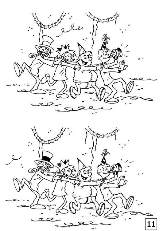 finn forskjellene - fest
