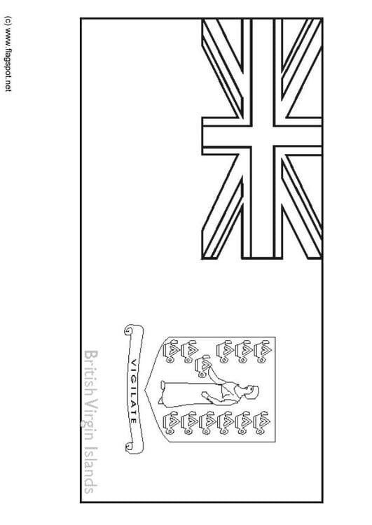 flagg fra JomfruÃ¸yene (Storbritannia)