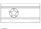 flagg fra Nord-Korea
