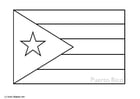 flagg fra Puerto Rico