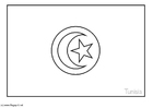 flagg fra Tunisia