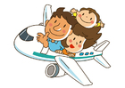 Bilder � fargelegge fly