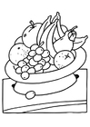 Fargeleggingsbilde frukt