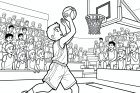 gutt spiller basketball
