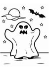 Halloween spøkelse