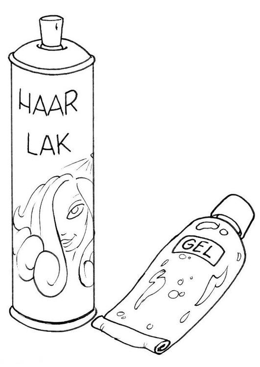 hÃ¥rstyling - gelÃ© og spray