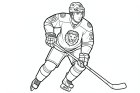 Fargeleggingsbilde ishockey