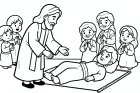 Jesus helbreder en lam person