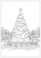 Juletreet i byen