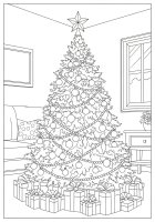 Juletreet i stuen