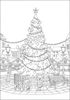 Juletreet på julemarkedet